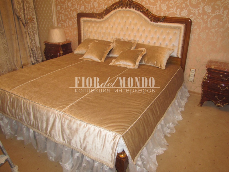 Кровать в стиле барокко, Италия